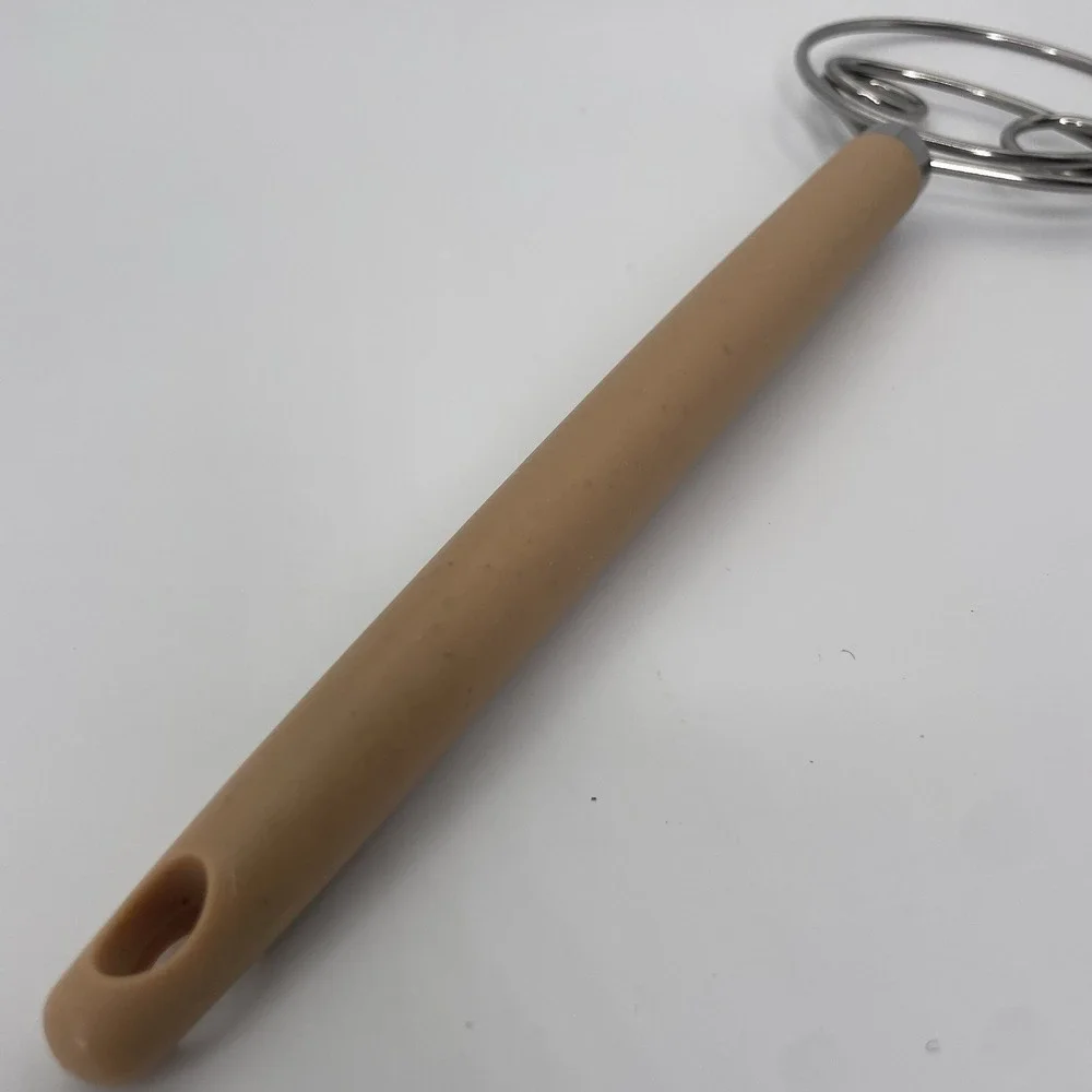 Danish Dough Whisk Stainless Steel Resin Handle 10.5
